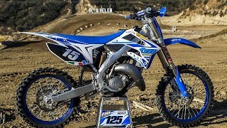 2018 TM 125 2 Stroke RAW  Motocross Action Magazine [upl. by Nashbar]