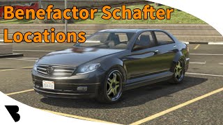 GTA Online Benefactor Schafter Location [upl. by Wyn]