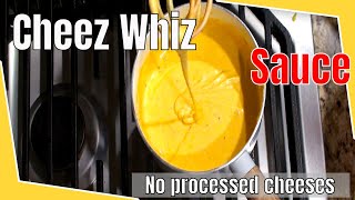 Easy Homemade Cheese Sauce Cheez whiz [upl. by Hallagan]