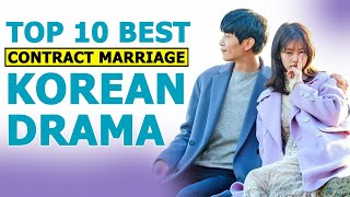 Top 10 Best Contract Marriage Korean Dramas That Will Move Your Heart [upl. by Anivid]