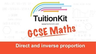 Direct and Inverse Proportion [upl. by Ettennaj]