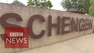 How the Schengen area was created  BBC News [upl. by Findley]