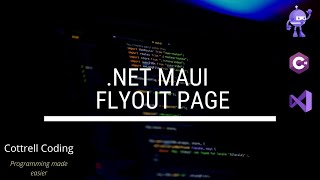 NET MAUI Flyout Page [upl. by Cornwall]