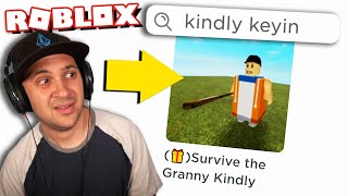 WEIRD ROBLOX GAMES WITH ME IN THEM [upl. by Legnaros274]