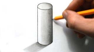 How to Draw a Cylinder [upl. by Older]