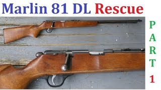 Marlin 81 DL Rescue Project part 1 [upl. by Hairacaz]