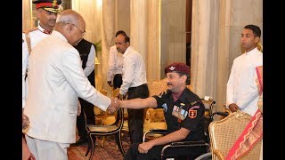 President Kovind presents Gallantry Awards [upl. by Ariamo]