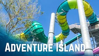 All Water Slides at Adventure Island Tampa Florida POV [upl. by Allimrac]