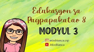 EsP 8  MODYUL 3 ANG KAHALAGAHAN NG KOMUNIKASYON SA PAGPAPATATAG NG PAMILYA [upl. by Ettennor]