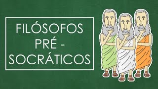 Filósofos Présocráticos resumo [upl. by Niobe]