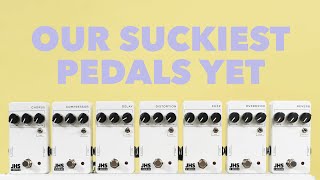 In Depth Look at the JHS 3 Series Overdrive Delay Chorus Distortion Reverb Fuzz Compressor [upl. by Normalie]