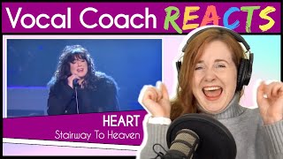 Vocal Coach reacts to Heart  Stairway to Heaven Live at Kennedy Center Honors [upl. by Najib]