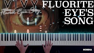 FULL Fluorite Eyes Song  Vivy Fluorite Eyes Song EDEp 13 Insert Song piano [upl. by Stodder]