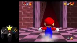 Super Mario 64  Backward LongJump [upl. by Ahsiemak]