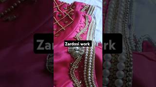 Zardosi Blouse Tutorial Embroidery Techniques amp Tips [upl. by Aarika]