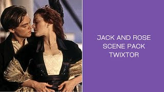 Jack and Rose  Twixtor Scene Pack HD [upl. by Airalednac875]