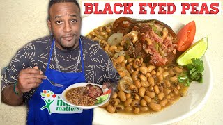 BLACK EYED PEAS with Ham Hocks in 45 Minutes  Instant Pot edition  MrB’s World [upl. by Karleen]