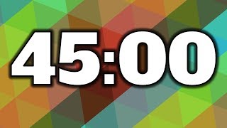 45 Minute Timer [upl. by Iasi756]