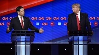 Donald Trump Marco Rubio spar over Cuba [upl. by Baerl]