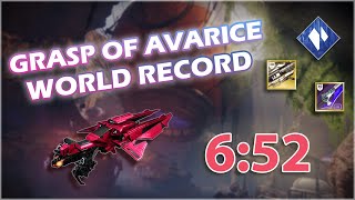 Grasp Of Avarice Speedrun WR in 652 [upl. by Alel]