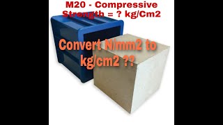 Unit conversion Nmm2 to Kgcm2 in TamilM20 concrete   Kgcm2 [upl. by Wistrup42]