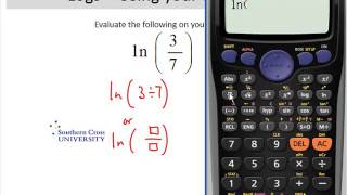 Logs Using your calculator [upl. by Okram]