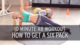 10 Minute Ab Workout How to Get a Six Pack [upl. by Synn146]