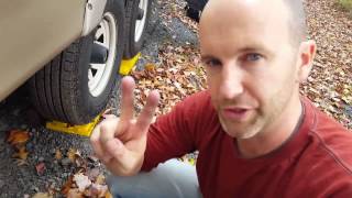 RV Winterization Part 1  How to blow out water lines [upl. by Rowney]