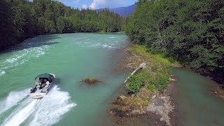 Fishing for Chinook Salmon  British Columbia [upl. by Duaner]