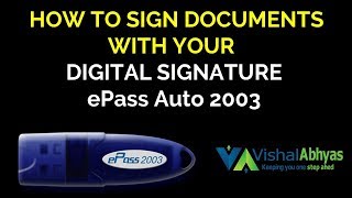 How to use digital signature for signing documents [upl. by Luana]