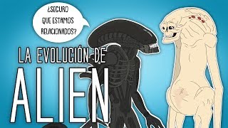 La evolución de Alien Animada El Xenomorfo [upl. by Ojok]