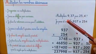 La soustraction des nombres décimaux [upl. by Rehpotsirhc]