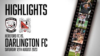 HIGHLIGHTS  Hereford 10 Darlington [upl. by Cynthie]