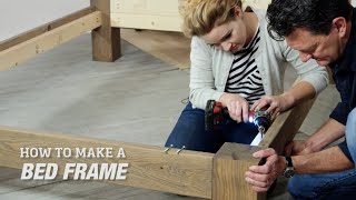 How to Make a Bed Frame [upl. by Nolyat]