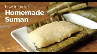 How to Make Homemade Suman  Yummy Ph [upl. by Shenan]