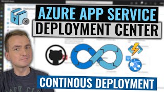 Azure App Service Deployment Center Tutorial  Quick CICD for Web Apps [upl. by Nageem]