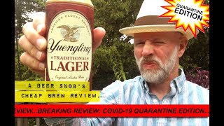 Yuengling Lager Beer Review 2020 by A Beer Snobs Cheap Brew Review [upl. by Neelik251]