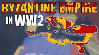 Byzantine Empire in WW2  HOI4 Timelapse [upl. by Yssim]