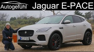 Jaguar EPACE FULL REVIEW P300 RDynamic HSE EPace  Autogefühl [upl. by Ellevehs]