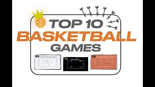 Top 10 Basketball  Games for Dribbling Shooting Passing Ball control Development [upl. by Hu]