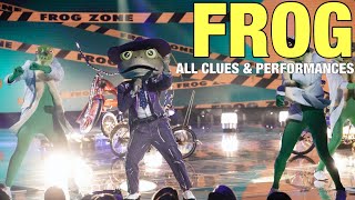 The Masked Singer Frog All Clues Performances amp Reveal [upl. by Okoy]