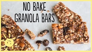 EAT  No Bake Granola Bars Gluten Free [upl. by Iturk]