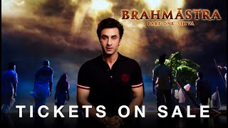 BRAHMASTRA  Tickets On Sale Now  In Theaters September 9 [upl. by Ogawa]