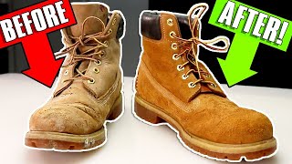 3 TIMBERLAND Saving Hacks  Tested  How to Clean Timberlands Boots [upl. by Aneled]