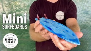 Making Mini Surfboards  Practice Shaping and Glassing [upl. by Jala]