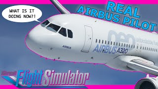 Real Airbus Pilot A320 NEO Autopilot Basics Tutorial in Microsoft Flight Simulator [upl. by Sabino737]