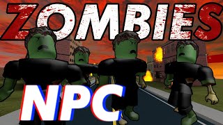 Roblox  Zombie Advanced AI Tutorial Pathfinding Custom Animations Raycasting [upl. by Shelia]