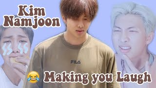 bts namjoon funny moments Namjoon rm [upl. by Bonita347]