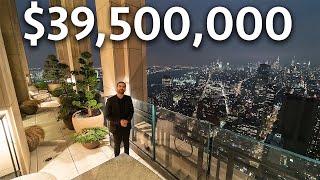 Inside a 39500000 New York City PENTHOUSE with Amazing City Views [upl. by Anita341]