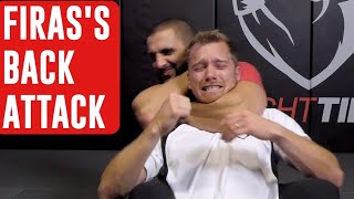 Firas Zahabis Back Attack Sequence IMPORTANT DETAILS [upl. by Joaquin623]